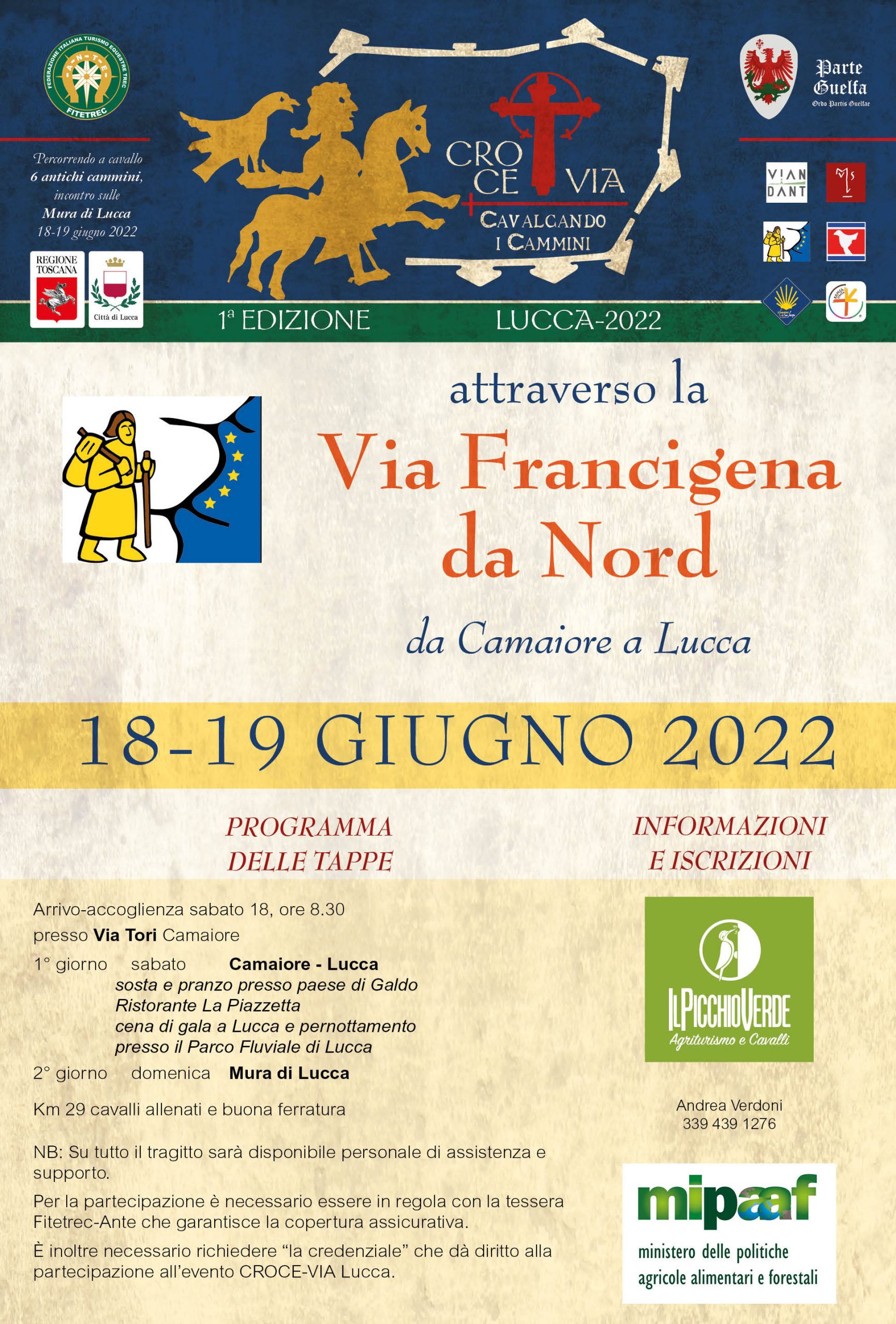locandina Francigena Nord